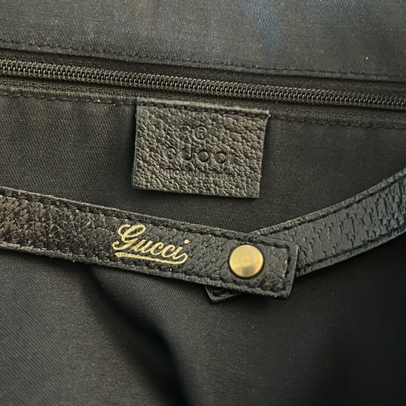 Auth GUCCI Black GG Canvas Abbey D-Ring Shoulder Bag - Picture 2 of 16